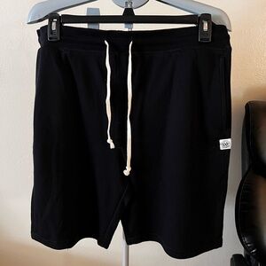 Express Black Athletic Shorts with Drawstring Waist